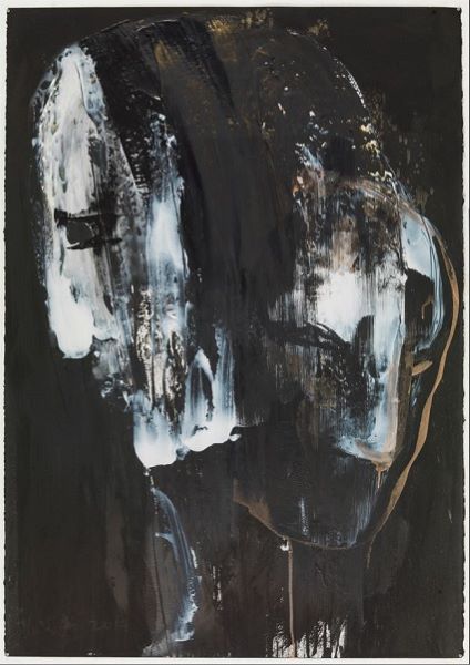 [2023] Jupiter, Acrylic Ink on Paper, 100x70cm